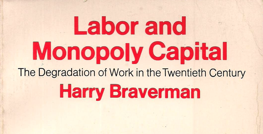 Book cover of Labor and Monopoly Capital